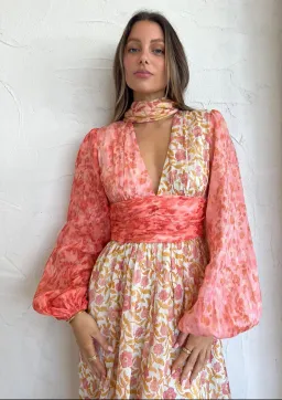 Kate Ford The Argos Neck Tie Gown in Chloe Size 8  for rent on The Volte - image 3