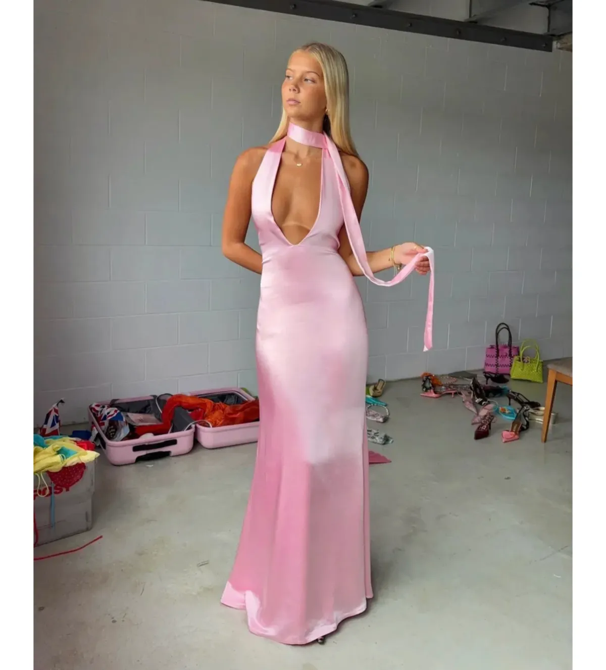 I am Delilah Margot Maxi Dress  Candy Size S/ AU 8 - Image 1