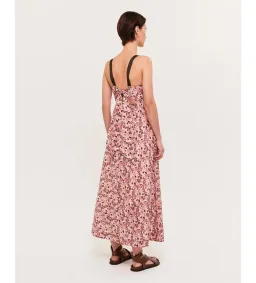 Saba Pebble Panel Midi Dress Multi Size AU 4 for rent on The Volte - image 3
