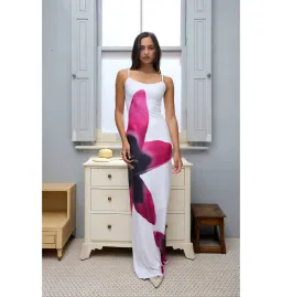 With Harper Lu Pearl Lily Slip Maxi Dress Floral Size XS / AU 6 for rent on The Volte - image 1