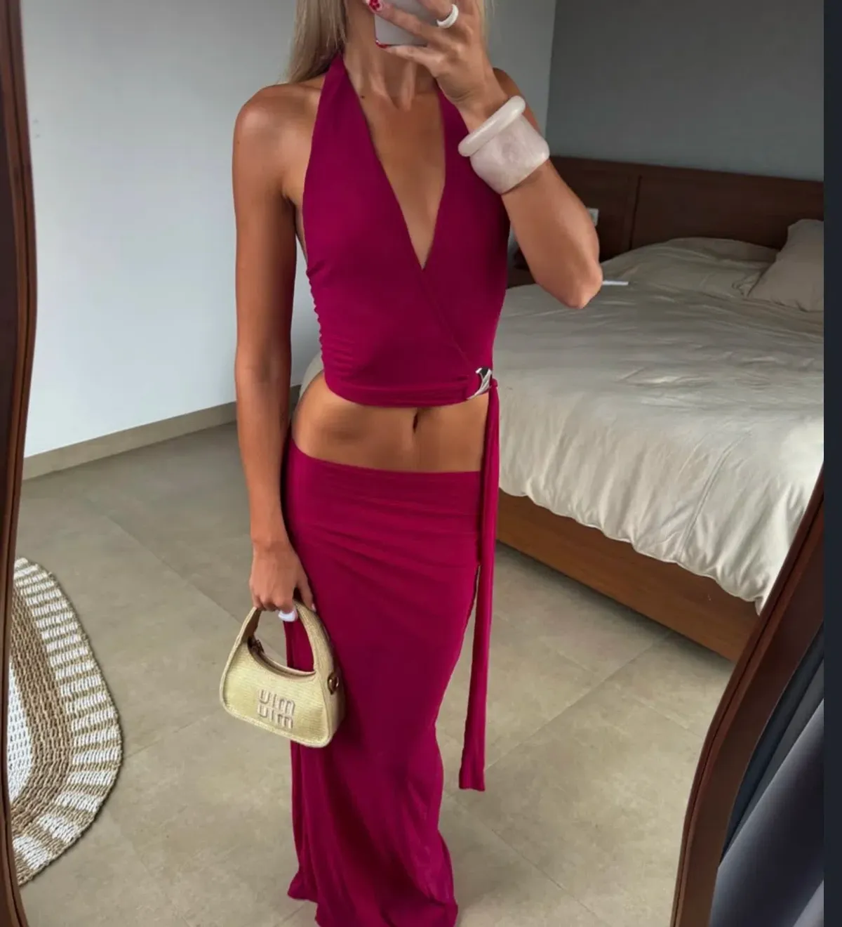 Ance Gria Sardinia Set Raspberry Size 8 - Image 1