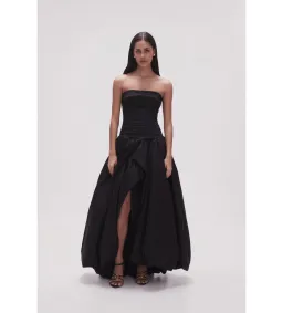 Aje Violette Bubble Hem Maxi in Black Size AU 4 for rent on The Volte - image 3