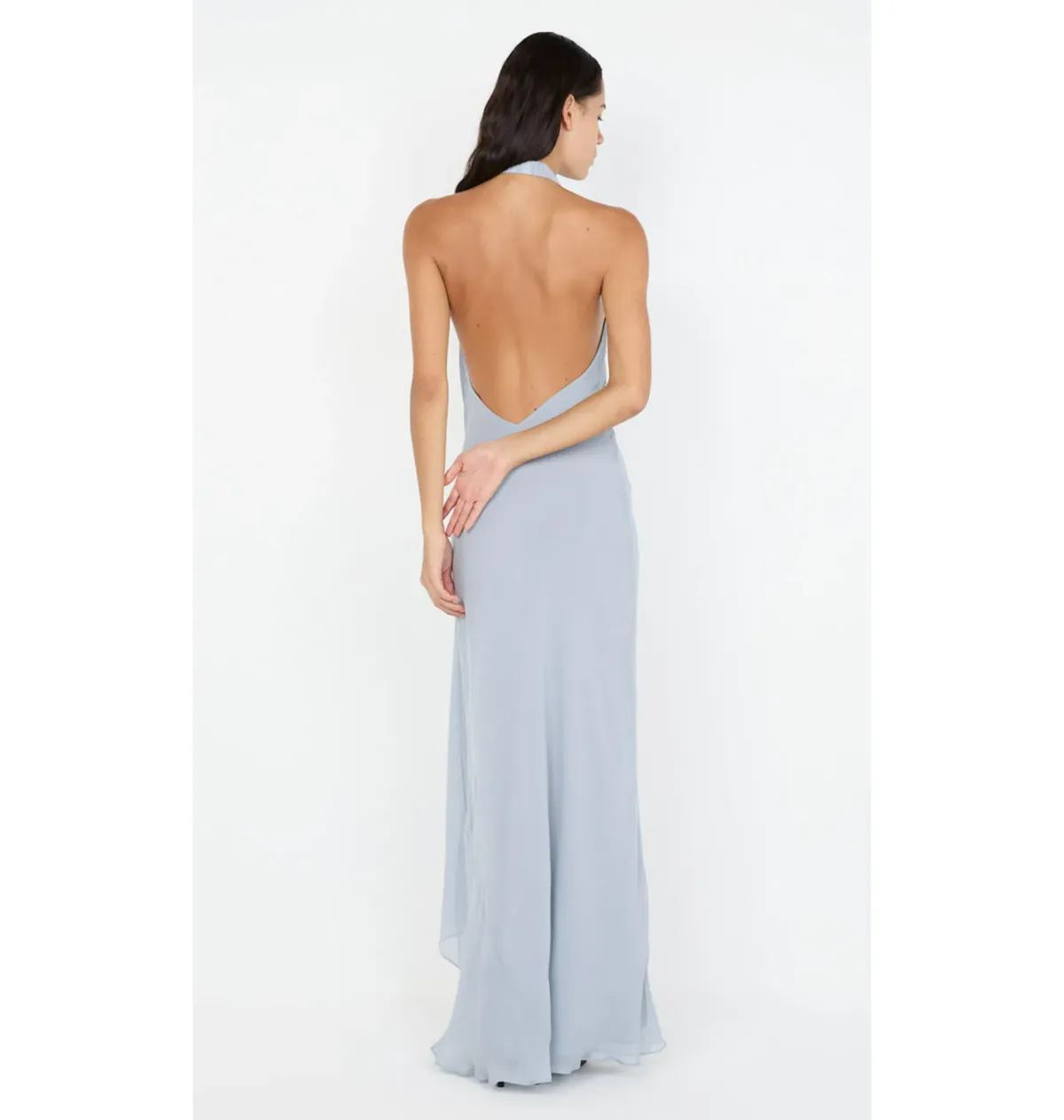 Bec & Bridge Soneva Wrap Dress Cloud Blue Size AU 6 - Image 3