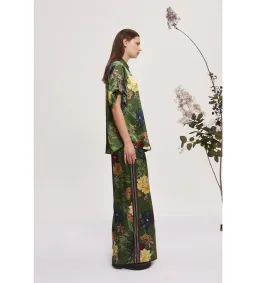 Alemais Avery Silk Shirt & Pant Set Size 10 for rent on The Volte - image 2