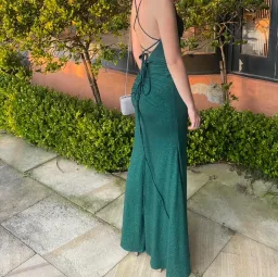 Tania Olsen Formal Maxi Dress Green Size 6 for rent on The Volte - image 2