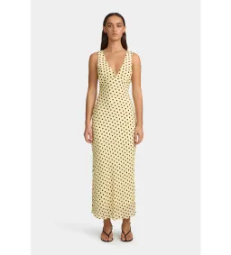 Ownley Tulip Midi Dress Butter Spot Size S/ AU 8 for rent on The Volte - image 1