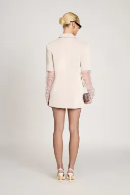 Eliya The Label Carter Dress in Cream Size 8 for rent on The Volte - image 3