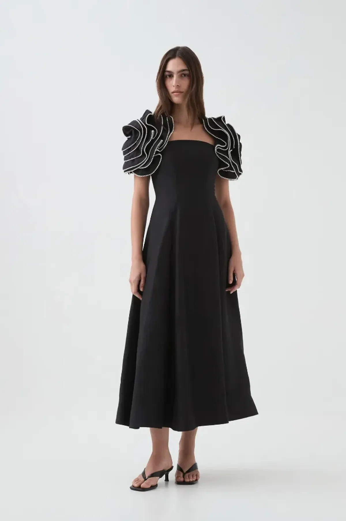 Aje Twyla Midi Dress Size 8 - Image 2