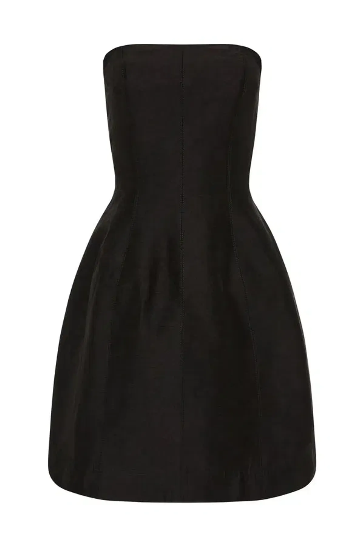 AJE Beret Strapless Mini Dress Black Size AU 8 - Image 5