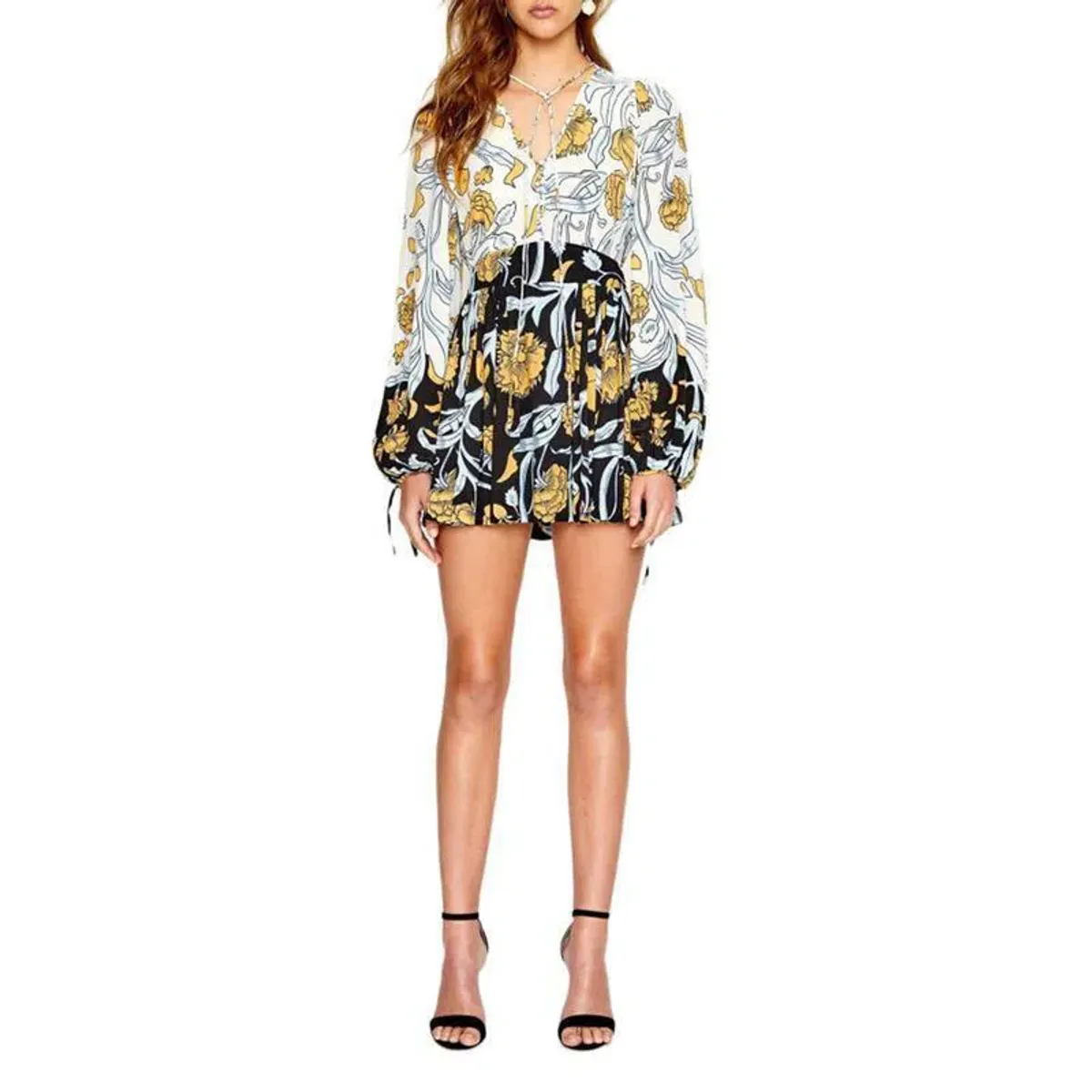 Alice McCall This Could Be Us Mini Dress Floral Size 12 - Image 2