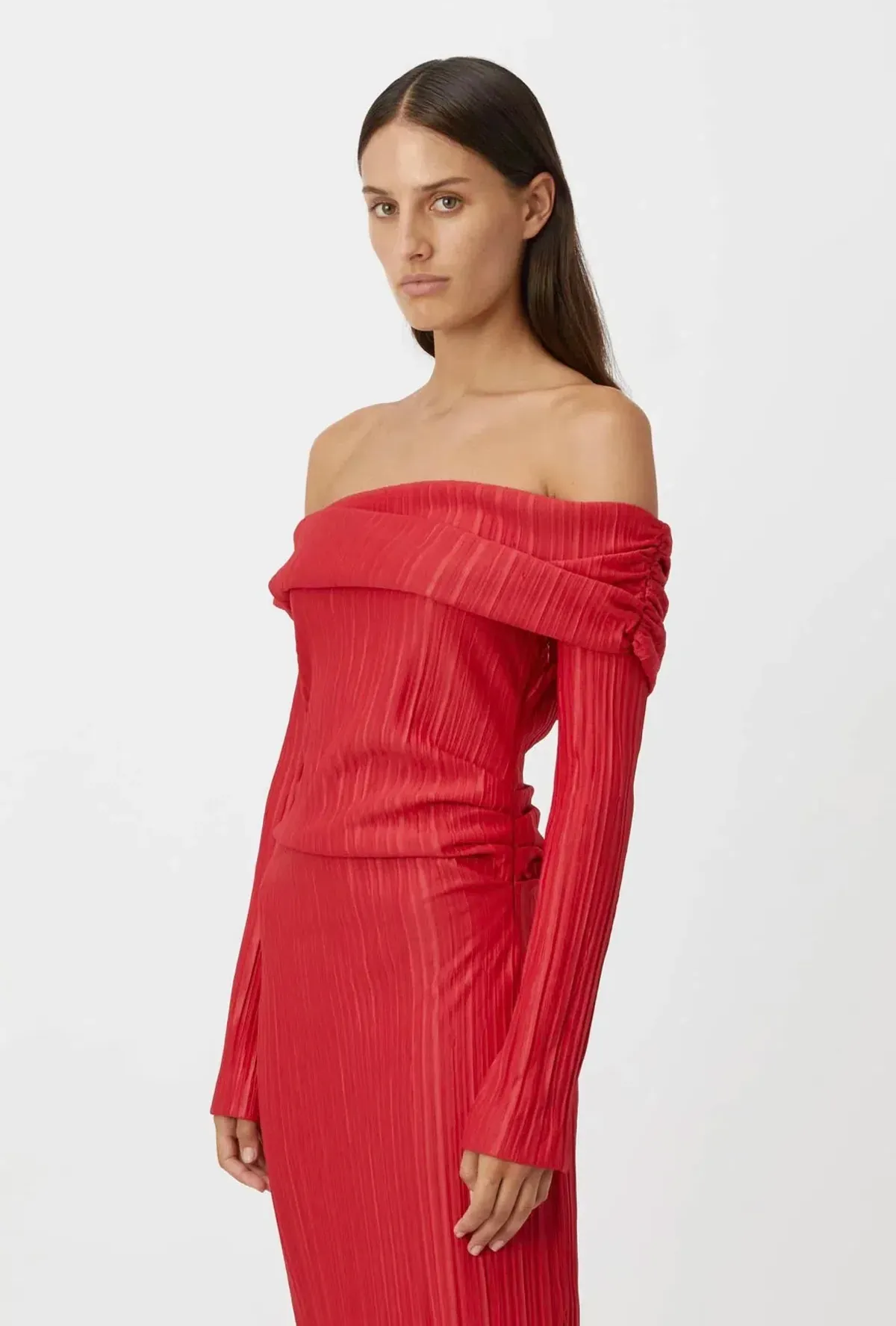 Camilla and Marc Shaw Midi Dress in Red Size 10 - Image 2