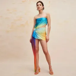 Baobab Mar Papagayo Mini Dress Print Size 10 for rent on The Volte - image 4