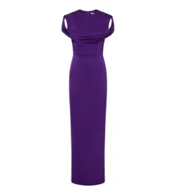 Rachel Gilbert Lorna Gown Maxi Dress Purple Size 2/ AU 10 for rent on The Volte - image 1