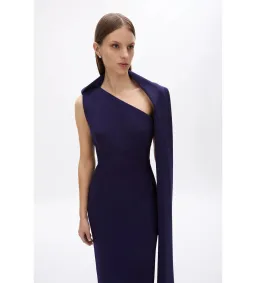 Rachel Gilbert Clara Gown Dress Dark Indigo Dark Purple Size 0 / AU 6 for rent on The Volte - image 3