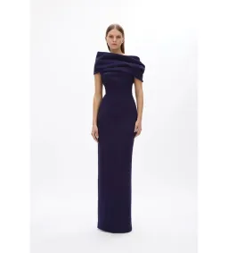 Rachel Gilbert Clara Gown Dress Dark Indigo Dark Purple Size 0 / AU 6 for rent on The Volte - image 5