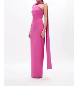 Rachel Gilbert Clara Gown Hot Pink Size 1/AU 8 for rent on The Volte - image 3