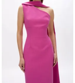 Rachel Gilbert Clara Gown Hot Pink Size 1/AU 8 for rent on The Volte - image 5