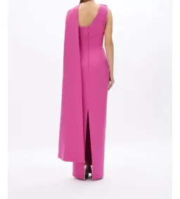Rachel Gilbert Clara Gown Hot Pink Size 1/AU 8 for rent on The Volte - image 4