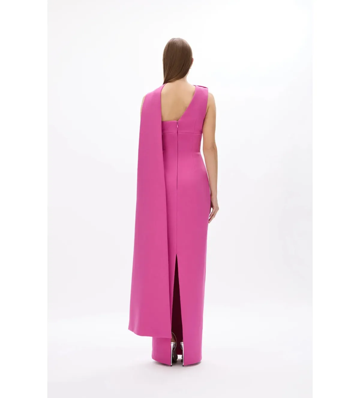 Rachel Gilbert Clara Gown Dress Hot Pink Size 2 /AU 10 - Image 7