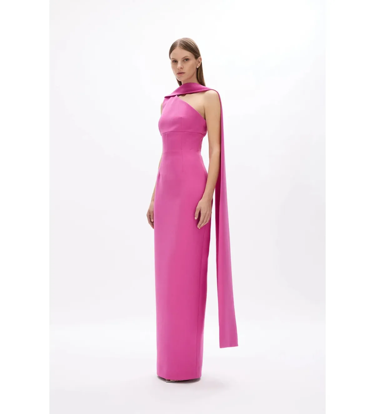 Rachel Gilbert Clara Gown Dress Hot Pink Size 2 /AU 10 - Image 6