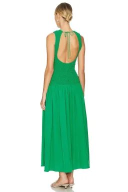 The Wolf Gang Marisol Maxi Dress Emerald Small S / Size AU 8 for rent on The Volte - image 3