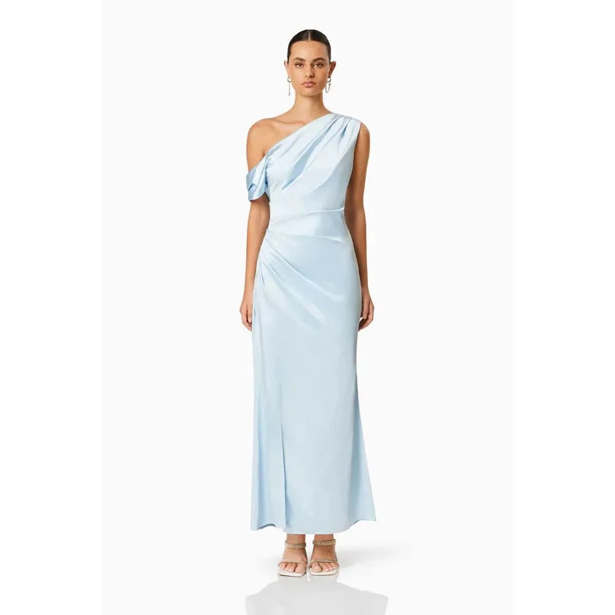 Elliatt Retreat Midi Dress Light Blue Size XXL / AU 16 - Image 1