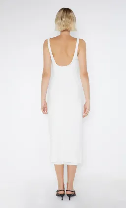 Bec & Bridge - Be Mine Square Neck Dress in  Ivory Size AU 8 for rent on The Volte - image 2