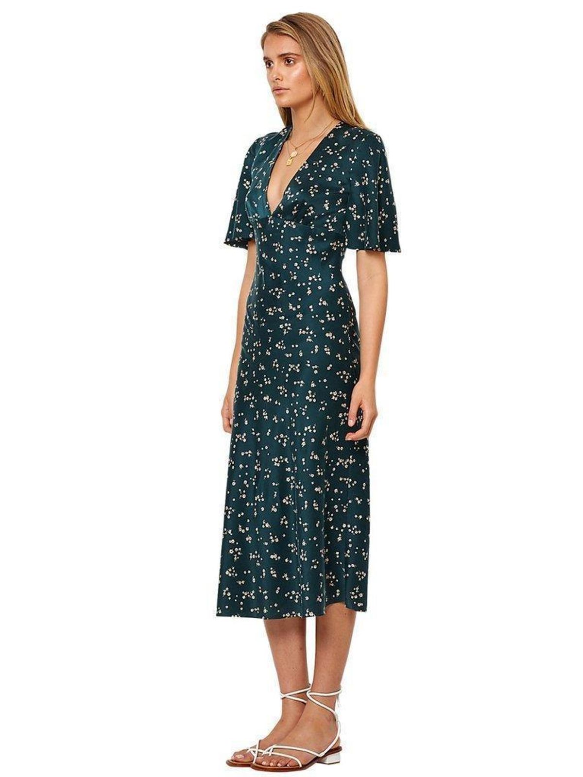 Bec and Brige Jardin Midi Dress Size 10 - Image 5