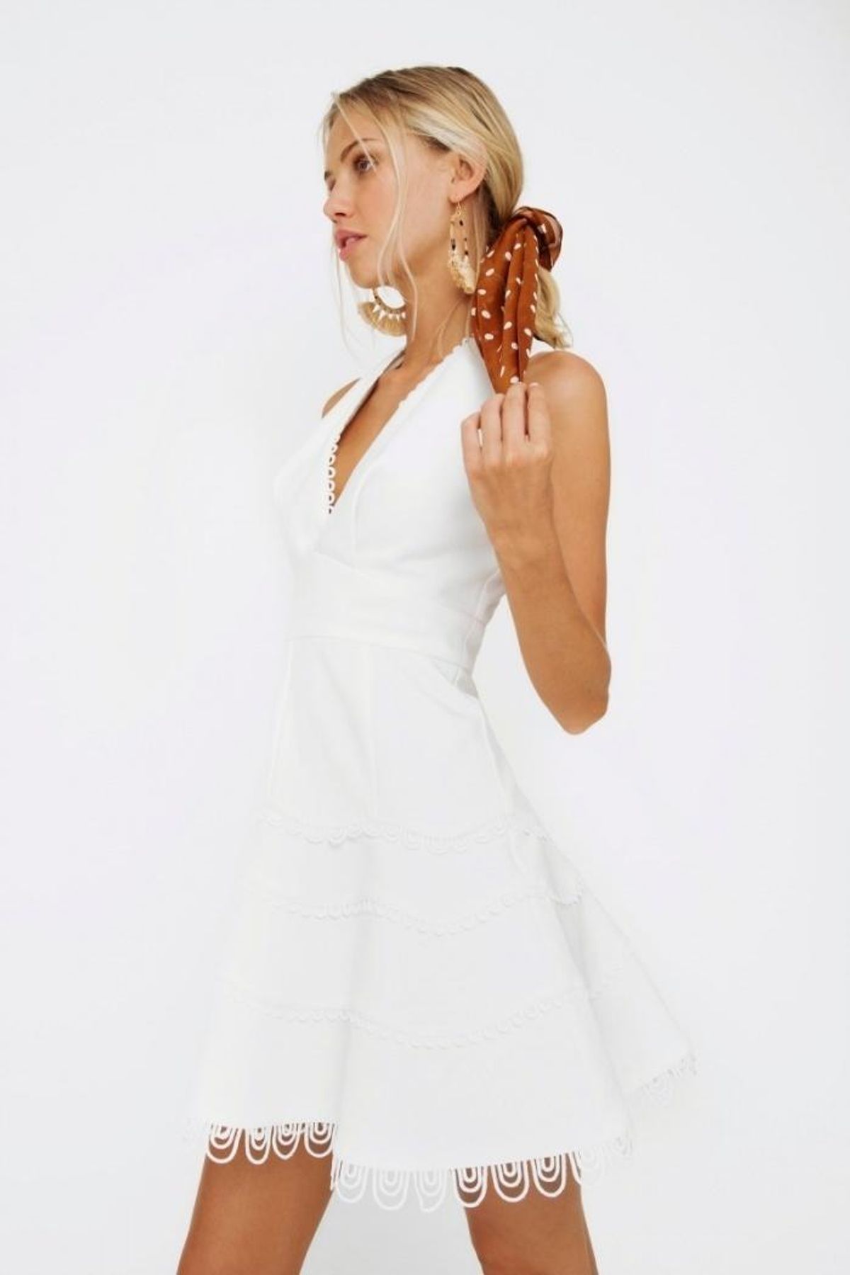 Sheike Paris Dress White Size 8 - Image 4