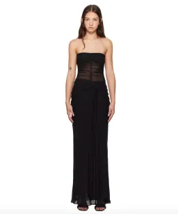 Bec & Bridge Noemi Strapless Dress in Black Size 8 for rent on The Volte - image 3