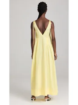Lee Mathews Andy Maxi Dress Lemon Yellow Size 14 for rent on The Volte - image 2