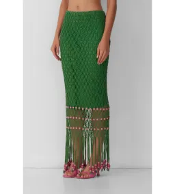 The Wolf Gang Reis Beaded Skirt & Top Size 8  for rent on The Volte - image 4