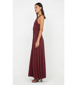 Bec and Bridge Greta Gown Cherry Cola Size 8 for rent on The Volte - image 3