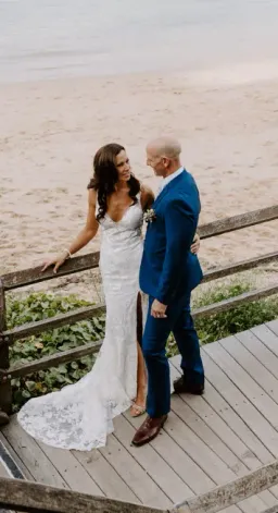 Made with Love Bridal Jaymes Gown Size 10 for rent on The Volte - image 9