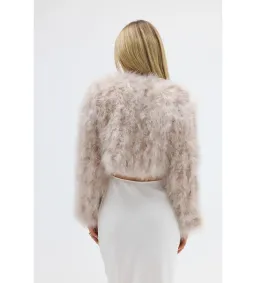 Bubish Manhattan Crop Jacket Blush Size 6-8 for rent on The Volte - image 4