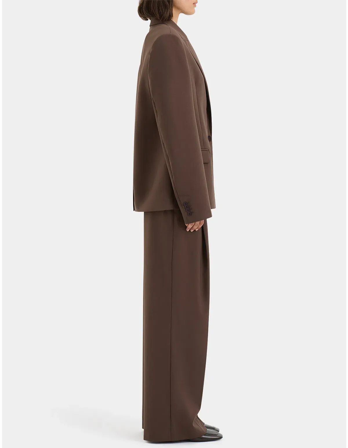 Sir the Label Dylan Blazer Chocolate Size AU 8 - Image 4