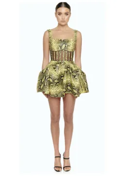 Eliya The Label Sophie Mini Dress Print Size 10 for rent on The Volte - image 1