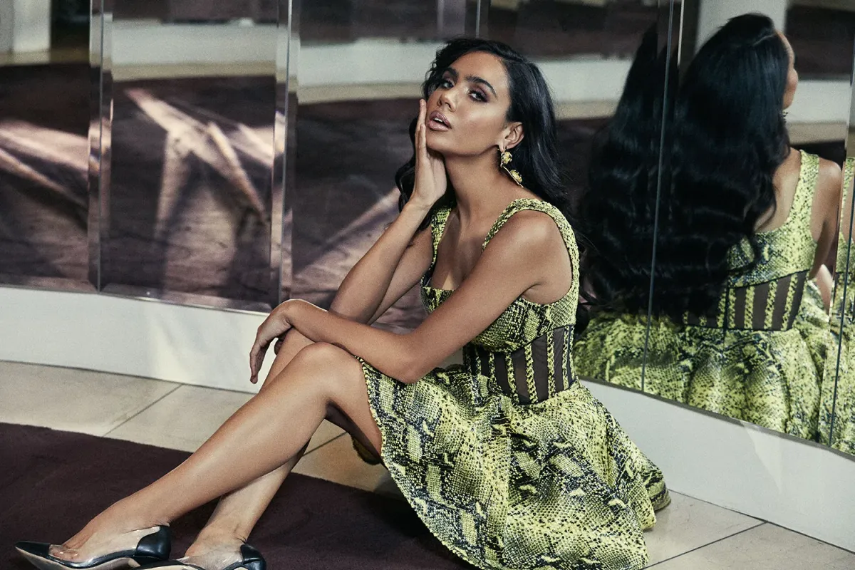 Eliya The Label Sophie Mini Dress Print Size 10 - Image 3