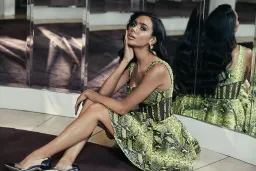 Eliya The Label Sophie Mini Dress Print Size 10 for rent on The Volte - image 3