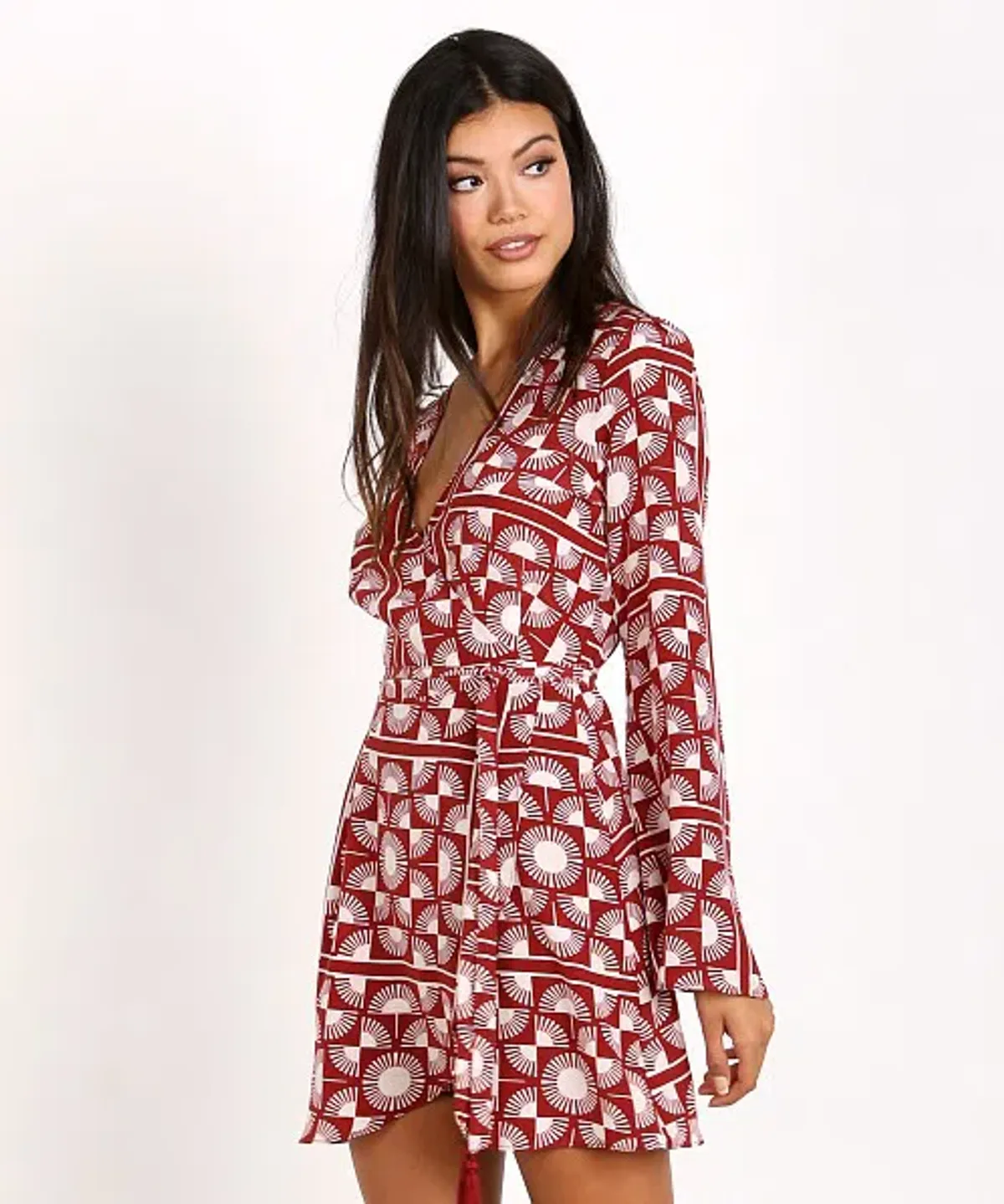 Stone Cold Fox Kai Mini Dress Print Size 2/AU 10 - Image 3