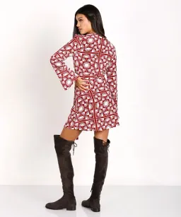 Stone Cold Fox Kai Mini Dress Print Size 2/AU 10 for rent on The Volte - image 2