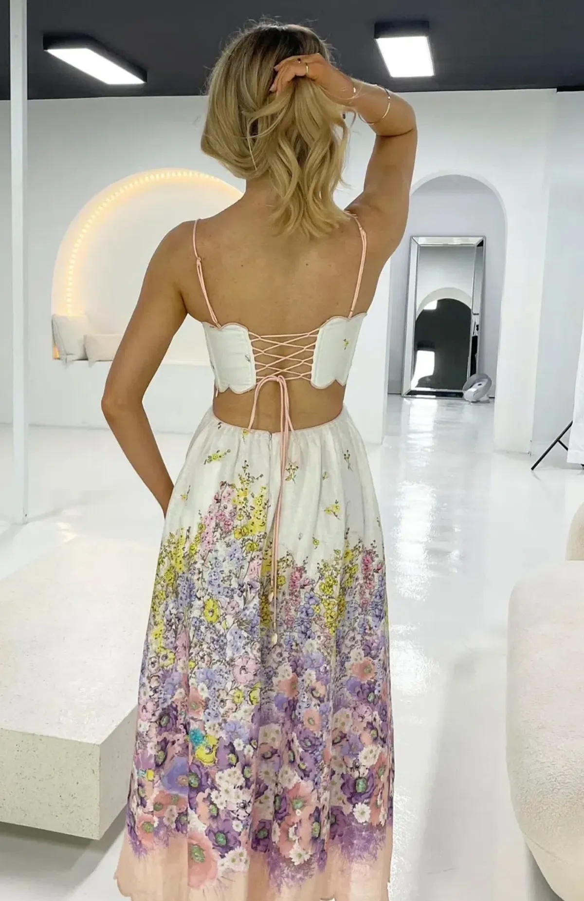 Zimmermann Jude Scallop Midi Dress Size AU 8 - Image 2