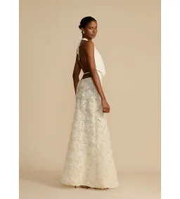 Arcina Ori Adriana Dress Ivory Size S/Au 8 for rent on The Volte - image 2