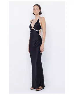 Bec & Bridge Zariah Halter Dress Maxi Black Size AU 12 for rent on The Volte - image 3