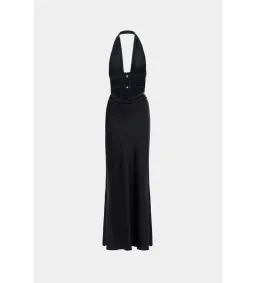 Misha Celine Satin Maxi Dress Size 6/XS for rent on The Volte - image 4