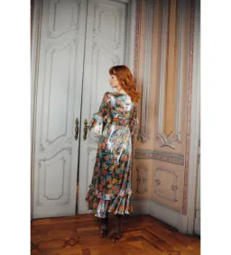Queens Of Archive Ginger Dress in Multi Floral Size Small / AU 10 for rent on The Volte - image 2