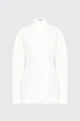 Lillian Khallou Laff Mini Dress White Size 8 for rent on The Volte - image 3