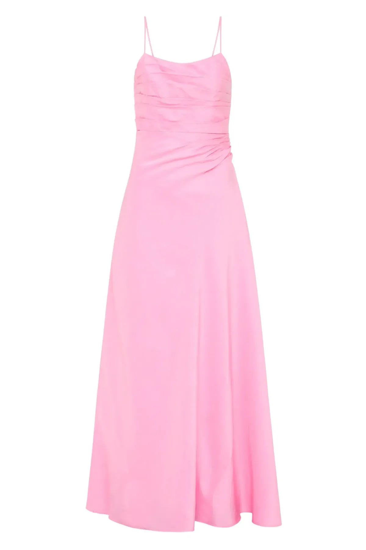 Aje Clarice Draped Maxi Dress Pink Size 6 - Image 5