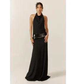 Ance Gria Adele Gown Black Size XS/AU 6 for rent on The Volte - image 1