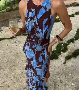 Shona Joy Olson Ruffle Dress- Size AU 8 for rent on The Volte - image 2